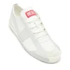 s-slante-d low S-Slante-D-Sneakers in pelle scamosciata e pelle con logo D