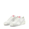 s-slante-d low S-Slante-D-Sneakers in pelle scamosciata e pelle con logo D