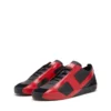 s-slante-d low S-Slante-D-Sneakers in pelle scamosciata e pelle con logo D
