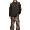 s-thug-hoodie Felpa con cappuccio con effetto slavato s-thug-hoodie Felpa con cappuccio con effetto slavato