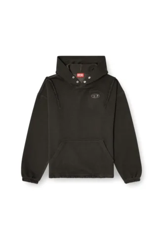 s-thug-hoodie Felpa con cappuccio con effetto slavato
