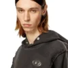 s-thug-hoodie Felpa con cappuccio con effetto slavato s-thug-hoodie Felpa con cappuccio con effetto slavato