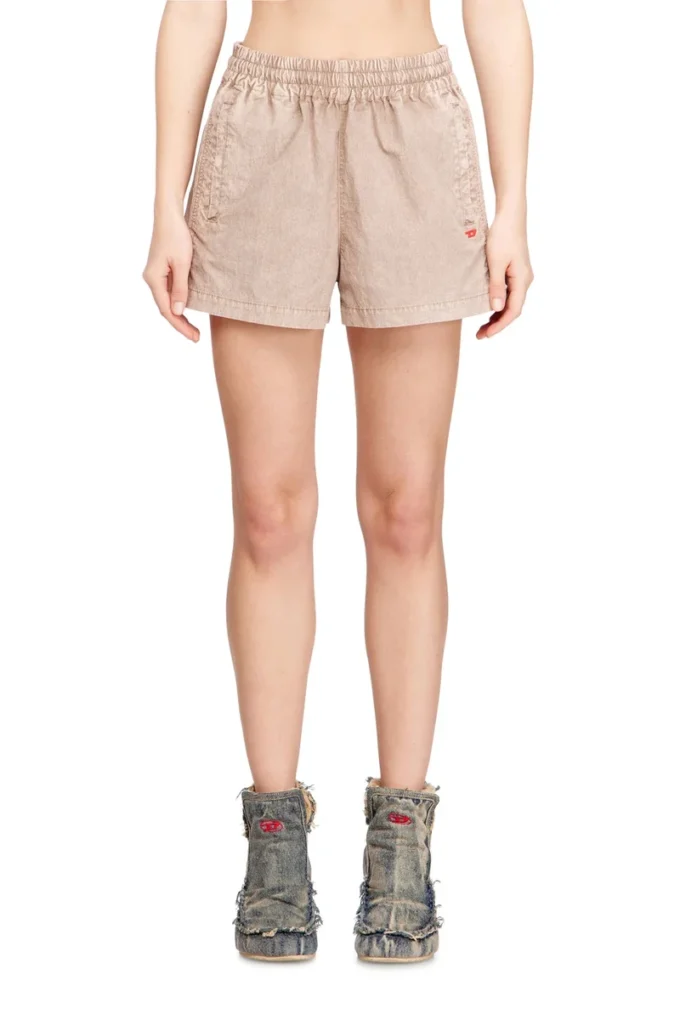 s-unny Pantaloncini in nylon con fasce laterali