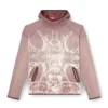 s-waf-hood-new Felpa con cappuccio effetto waffle slavato con stampa grafica