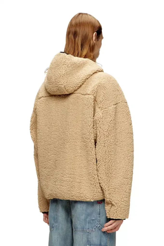 s-zat Felpa con cappuccio Teddy