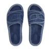 sa-slide d oval Ciabatte Sa-Slide D-Denim con cinturino goffrato sa-slide d oval Ciabatte Sa-Slide D-Denim con cinturino goffrato