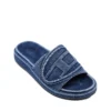 sa-slide d oval Ciabatte Sa-Slide D-Denim con cinturino goffrato sa-slide d oval Ciabatte Sa-Slide D-Denim con cinturino goffrato