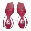 sandalo con zeppa d-amber Sandali con zeppa D-Amber in pelle effetto lucertola sandalo con zeppa d-amber Sandali con zeppa D-Amber in pelle effetto lucertola