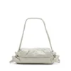 scrunch-d shoulder s Borsa a tracolla Scrunch-D S in pelle stropicciata