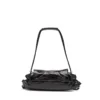 scrunch-d shoulder s Borsa a tracolla Scrunch-D S in pelle stropicciata