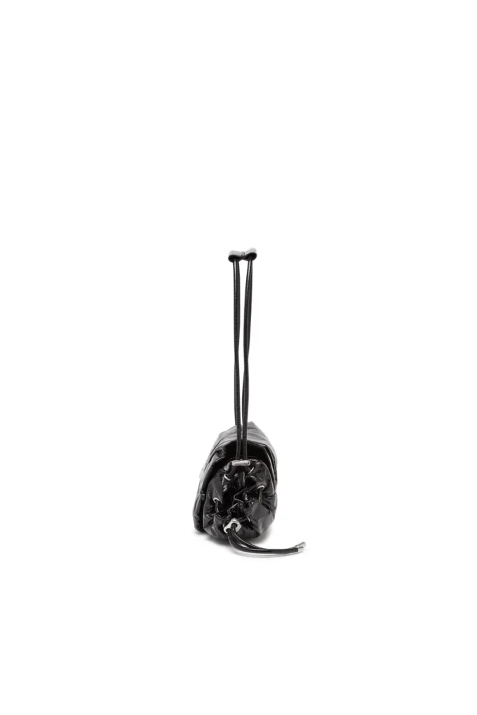 scrunch-d shoulder s Borsa a tracolla Scrunch-D S in pelle stropicciata