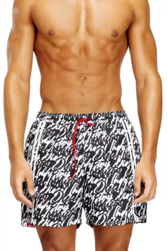 soccer-41-d-pop Costume da bagno con stampa logo all-over