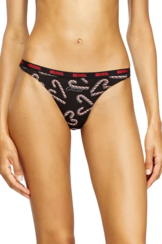 stars-utlt-3pack Confezione da tre tanga con stampa a bastoncini di zucchero