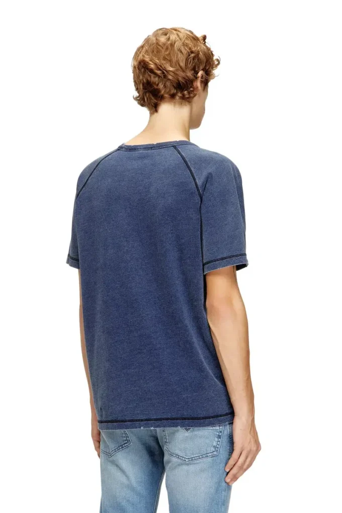 t-adjind-new T-shirt effetto denim t-adjind-new T-shirt effetto denim