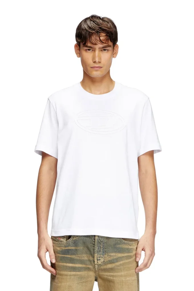 t-adjust-bigoval T-shirt con Oval D in rilievo t-adjust-bigoval T-shirt con Oval D in rilievo