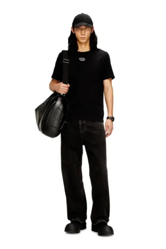 t-adjust-od T-shirt con Oval D metallizzato