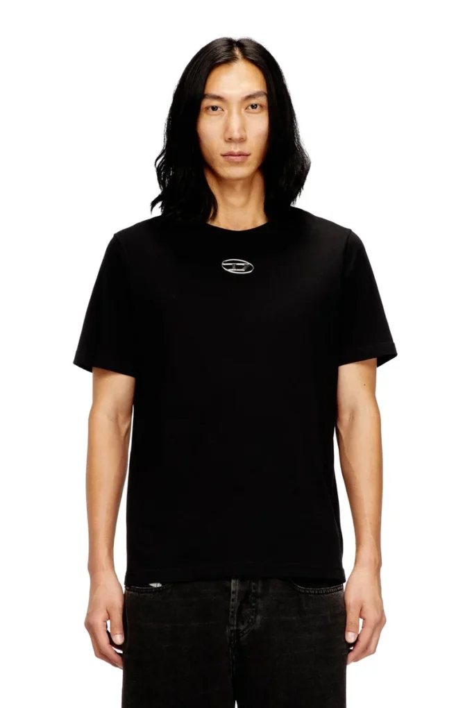 t-adjust-od T-shirt con Oval D metallizzato t-adjust-od T-shirt con Oval D metallizzato