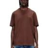 t-adjust-v5 T-shirt regular in cotone con stampa a rilievo t-adjust-v5 T-shirt regular in cotone con stampa a rilievo