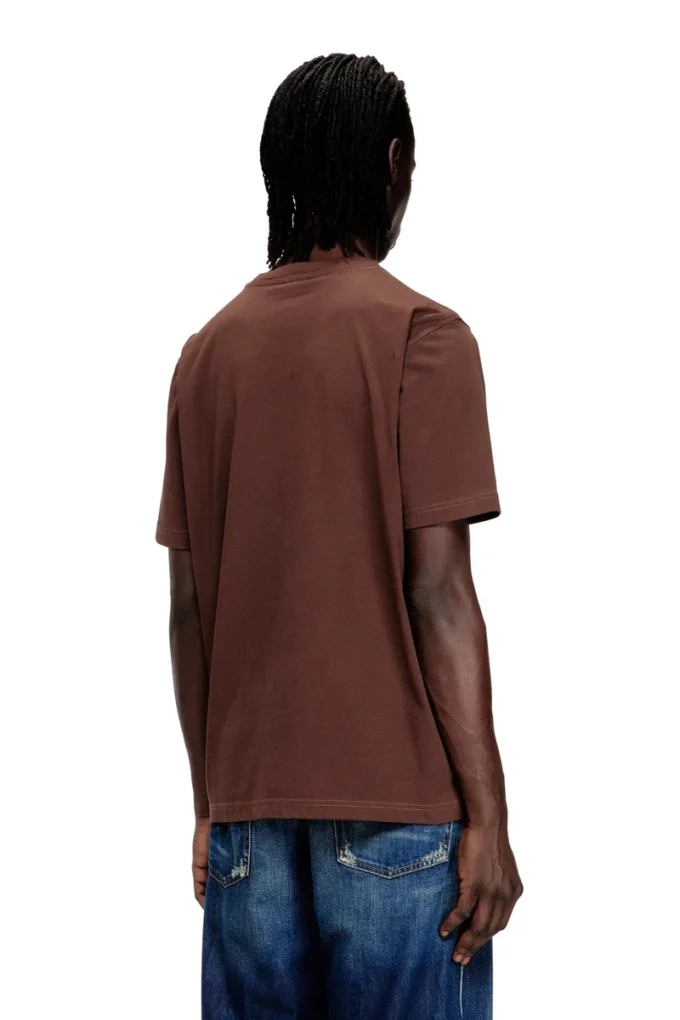 t-adjust-v5 T-shirt regular in cotone con stampa a rilievo t-adjust-v5 T-shirt regular in cotone con stampa a rilievo