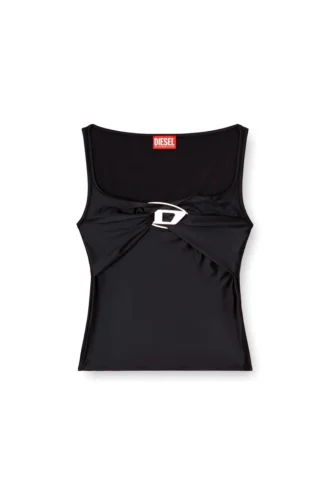 t-amai Top in jersey di nylon con ruches