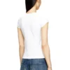 t-angie-od T-shirt con logo ricamato traforato t-angie-od T-shirt con logo ricamato traforato