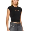 t-angie T-shirt con logo peekaboo t-angie T-shirt con logo peekaboo