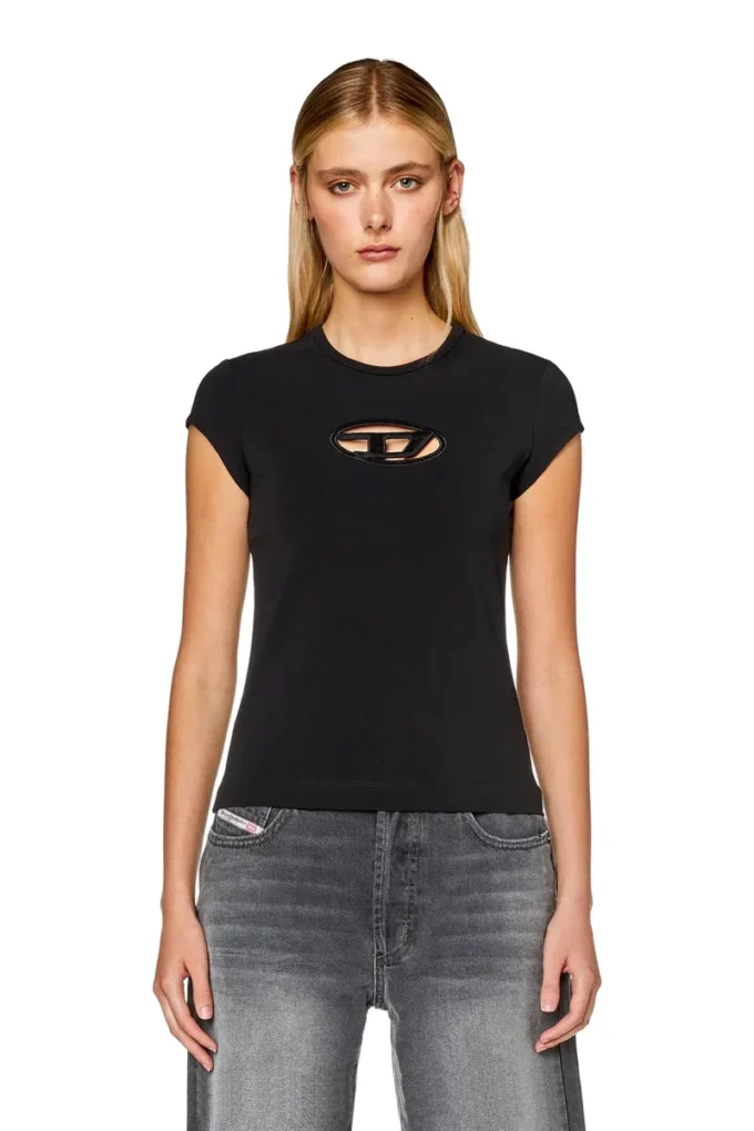 t-angie T-shirt con logo peekaboo t-angie T-shirt con logo peekaboo