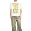 t-bix-aa T-shirt con stampa di testi t-bix-aa T-shirt con stampa di testi