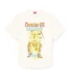 t-bix-aa T-shirt con stampa di testi t-bix-aa T-shirt con stampa di testi