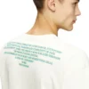 t-bix-aa T-shirt con stampa di testi t-bix-aa T-shirt con stampa di testi