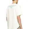 t-bix-aa T-shirt con stampa di testi t-bix-aa T-shirt con stampa di testi