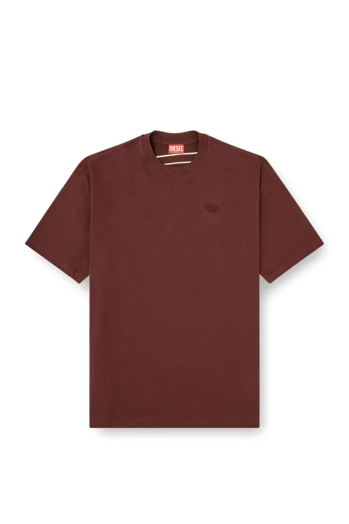 t-boggy-megoval-d T-shirt con ricamo ovale maxi D t-boggy-megoval-d T-shirt con ricamo ovale maxi D