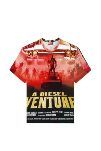 t-boxt-adventure T-shirt con stampa film Diesel