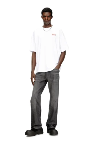 t-boxt-bisk T-shirt in cotone con stampa Diesel Biscotto