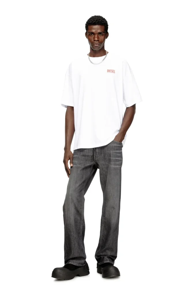 t-boxt-bisk T-shirt in cotone con stampa Diesel Biscotto