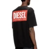 t-boxt-bisk T-shirt in cotone con stampa Diesel Biscotto