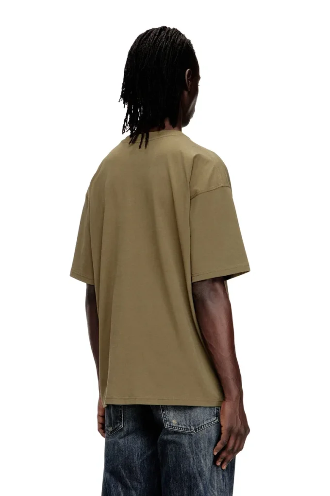 t-boxt-bleach T-shirt con logo Oval D sbiancato