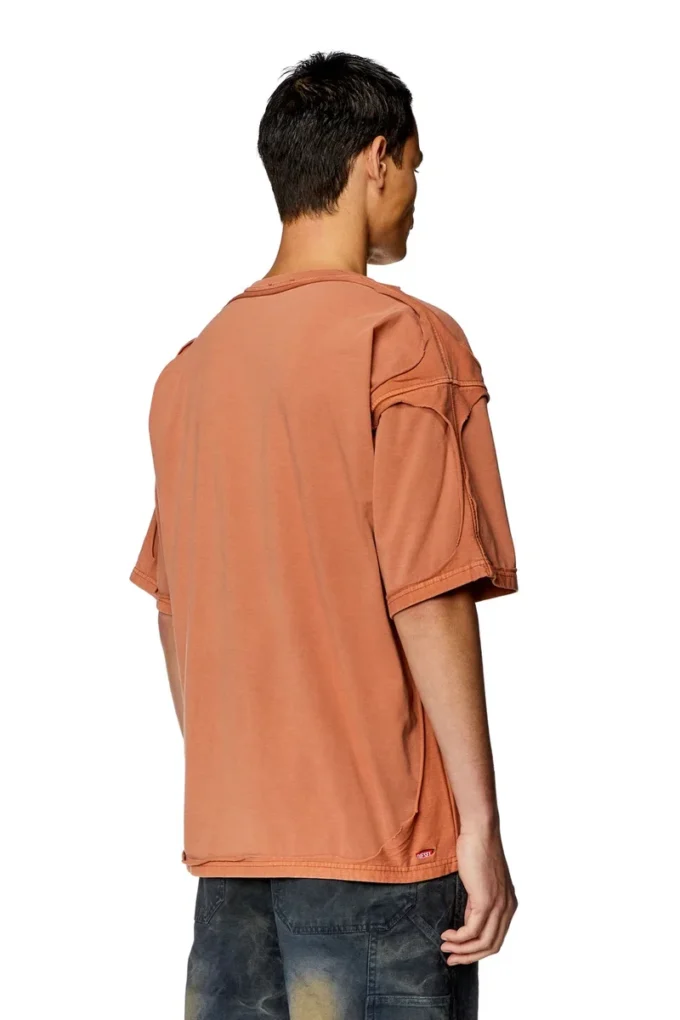 t-boxt-dbl T-shirt con effetto strappato