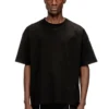 t-boxt-dco T-shirt comoda in cotone con ricamo D ovale t-boxt-dco T-shirt comoda in cotone con ricamo D ovale