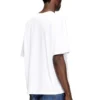t-boxt-dco T-shirt comoda in cotone con ricamo D ovale