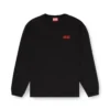 t-boxt-ls-bisk T-shirt comoda a maniche lunghe con loghi Diesel