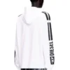 t-boxt-ls-hood-rib T-shirt con cappuccio e grafica a contrasto