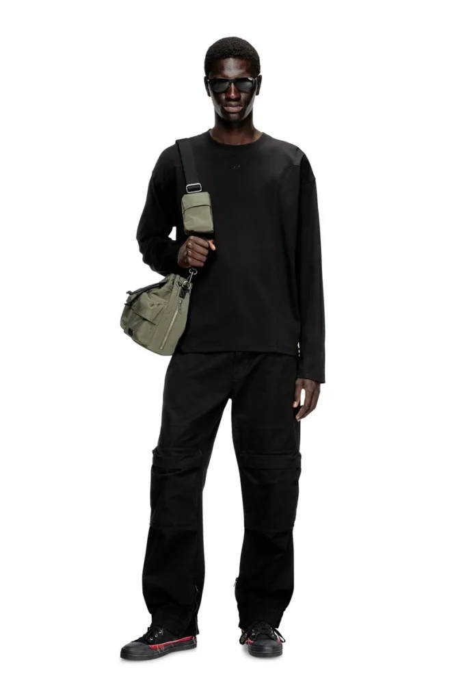 t-boxt-ls-int T-shirt a maniche lunghe con inserti