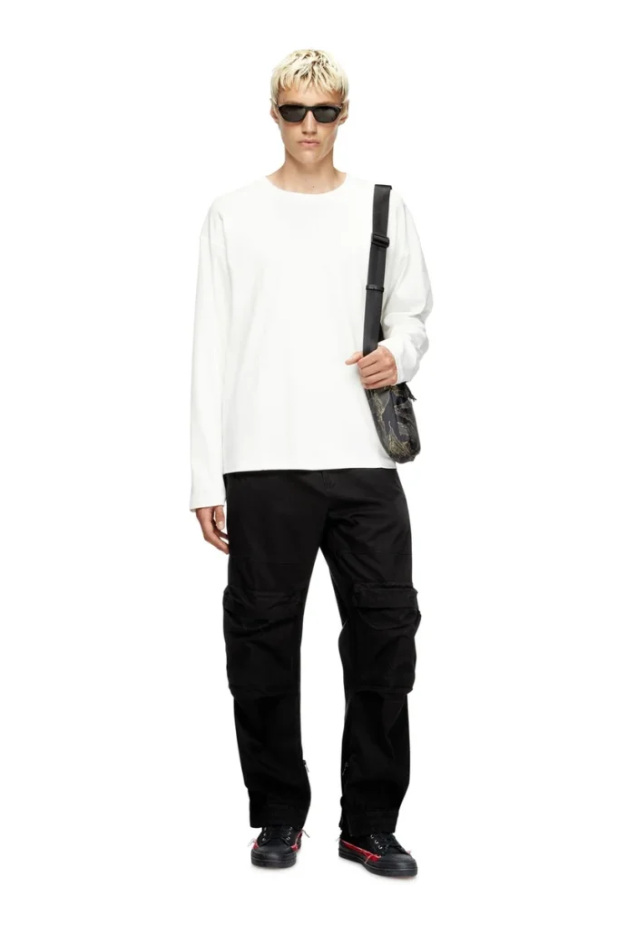 t-boxt-ls-int T-shirt a maniche lunghe con inserti