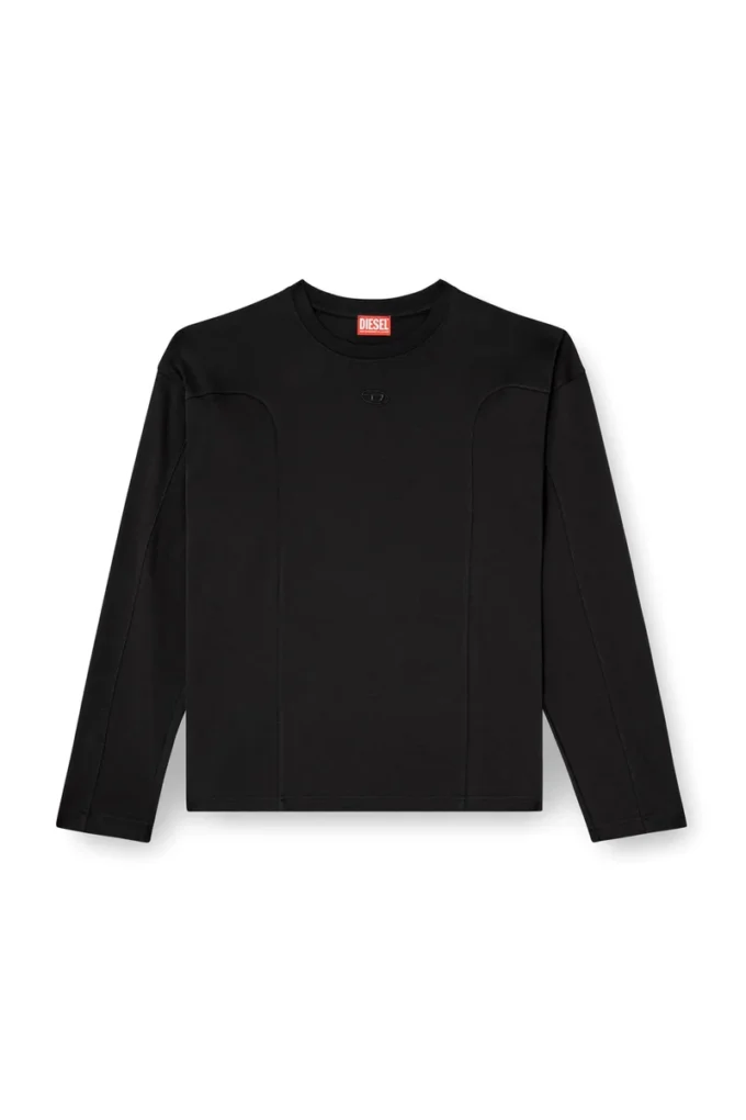 t-boxt-ls-int T-shirt a maniche lunghe con inserti