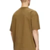 t-boxt-n14 T-shirt con logo floccato effetto consumato