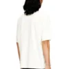 t-boxt-n14 T-shirt con logo floccato effetto consumato