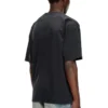 t-boxt-n14 T-shirt con logo floccato effetto consumato t-boxt-n14 T-shirt con logo floccato effetto consumato