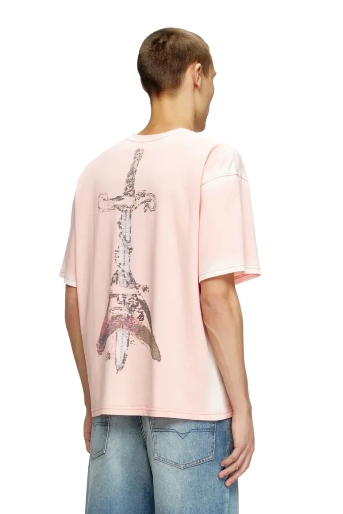 t-boxt-t10 T-shirt con stampa spada