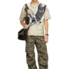 t-boxt-t14 T-shirt mimetica con stampa aquila